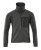 Sweatshirt med blixtlås, svart