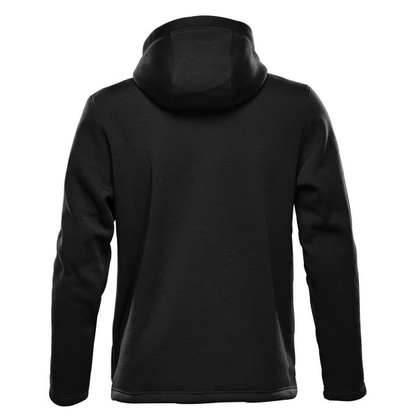 Zoom bild av Fullzip fodrad hoodie i herrmodell