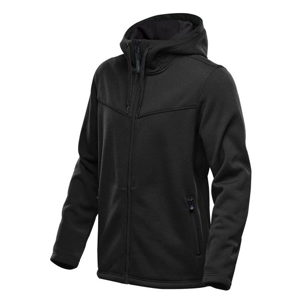 Zoom bild av Fullzip fodrad hoodie i herrmodell