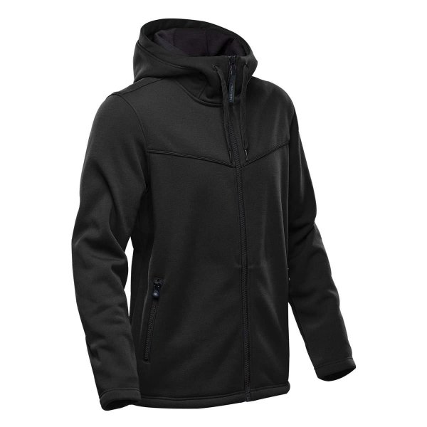 Zoom bild av Fullzip fodrad hoodie i herrmodell